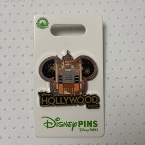 Disney Parks WDW Mickey Mouse Ears Icon Hollywood Studios Tower Of Terror Pin